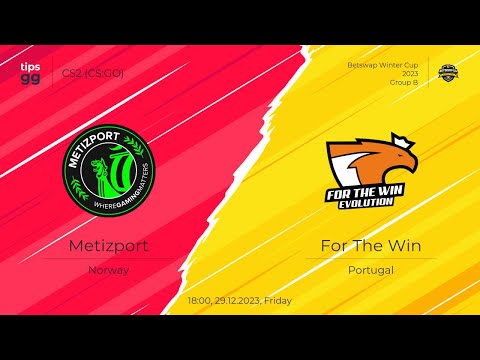 [EN] metizport VS ftw |   Betswap.gg Winter Cup - Day 4| Group B elimination |  BO3 - csgo live