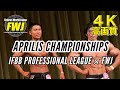 FWJメンズフィジークノービス・オープン・表彰式(オーバーオール:シャイニー薊)APRILIS CHAMPIONSHIPS