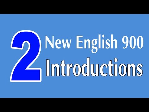 Learning English Speaking Course New English Lesson 2 Introductions