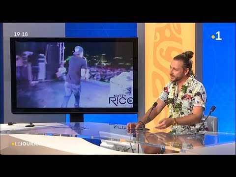 Natty Rico en concert à Tahiti