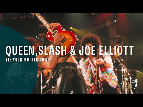 Queen & Slash/Joe Elliott - Tie Your Mother Down (The Freddie Mercury Tribute Concert)