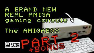 A BRAND NEW REAL AMIGA gaming console - The AmigaBox - A600 into console! - Part 2 #DIY #retrogaming