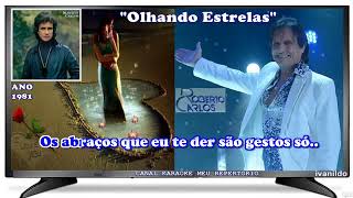 Roberto Carlos  - Olhando Estrelas - karaoke