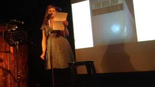 Anna Percy reads Plath inspired piece