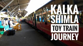 preview picture of video 'Kalka to Shimla Toy Train Journey'