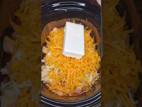 Buffalo Chicken Mac n Cheese in the Crock Pot. Easy, Good and Feeds a Big Crowd. Enjoy