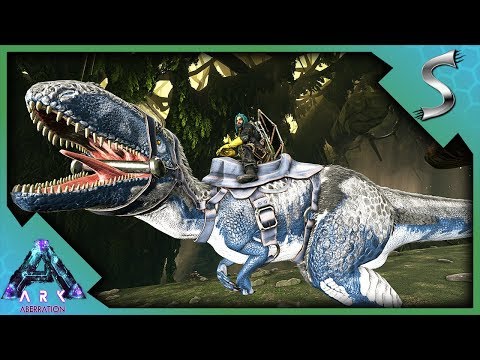 MEGALOSAURUS BREEDING! FULLY MUTATED OVERPOWERED MEGALOSAURUS! - Ark: Aberration [DLC Gameplay E31]