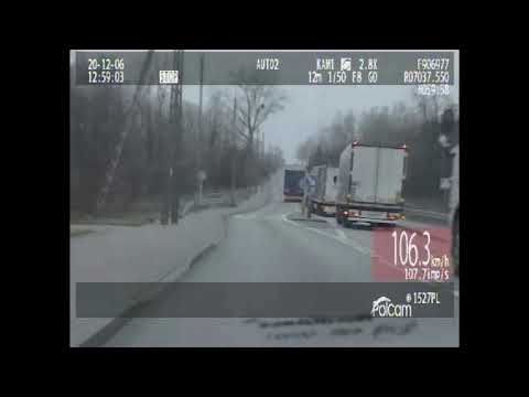 Niebezpieczne wyprzedzanie na DK8