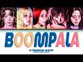 LE SSERAFIM 르세라핌 BOOMPALA Color Coded Lyrics