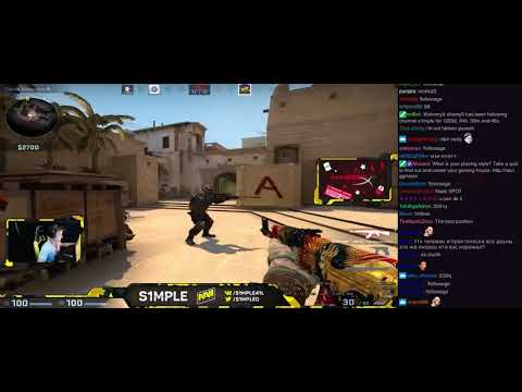 s1mple 200iq 1v2 clutch on fpl