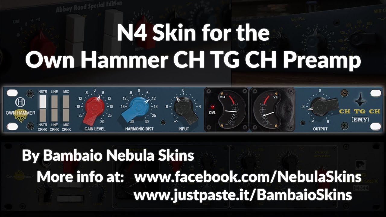 OwnHammer CH-TG-CH with Nebula Skin TG Channel [Nebula] - Video thumbnail