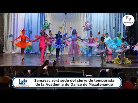 Cierre de temporada de la Academia de Danza será en Samayac