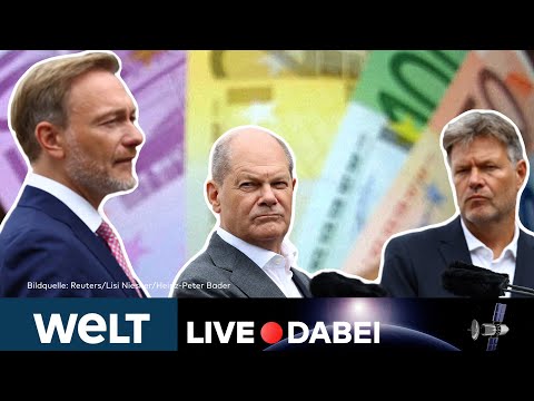 HAUSHALT 2025:  Ampel-Spitzen Scholz, Habeck und Lindner erklären Deal bei Staatsausgaben | LIVE