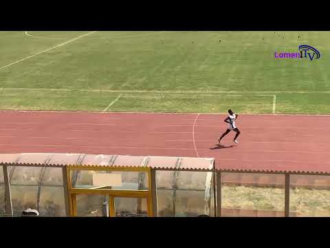 Girl’s 400m heat 2. 1:06.45sec. Ashanti Region TVET athletics competition 2026.