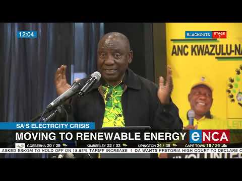 Ramaphosa We will fix the energy crisis