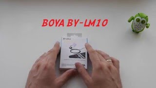 BOYA BY-LM10 - відео 2