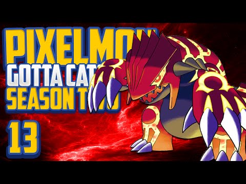 Minecraft Pixelmon "GROUDON!" Gotta Catch 'Em All S2 Ep 13 (Minecraft Pokemon Mod)