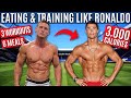 Eating & Training like Cristiano Ronaldo for 24 hours