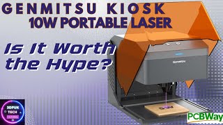 Might be small but it's so capable its the Genmitsu kiosk 10w laser