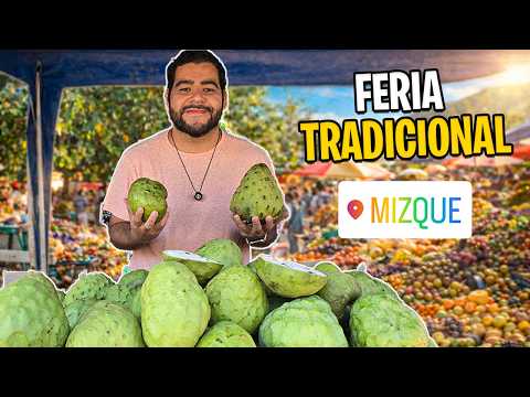 ASÍ ES LA FERIA DE LA FRUTA EN MIZQUE * tradición de Semana Santa*
