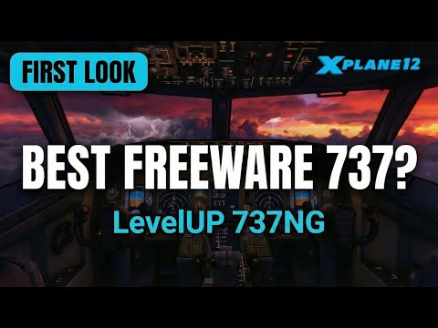 X-Plane 12's Best Freeware 737? LevelUP 737NG Review