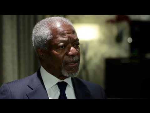 Kofi Annan om rosetoget: - Det var en mektig beskjed til verden