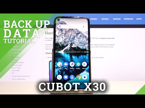 How to Enable Google Backup on CUBOT X30 – Turn On Google Backup