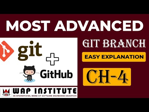 Ch-4 Git And Github - what  is git branch and master | use of git branch | easy explained in hindi