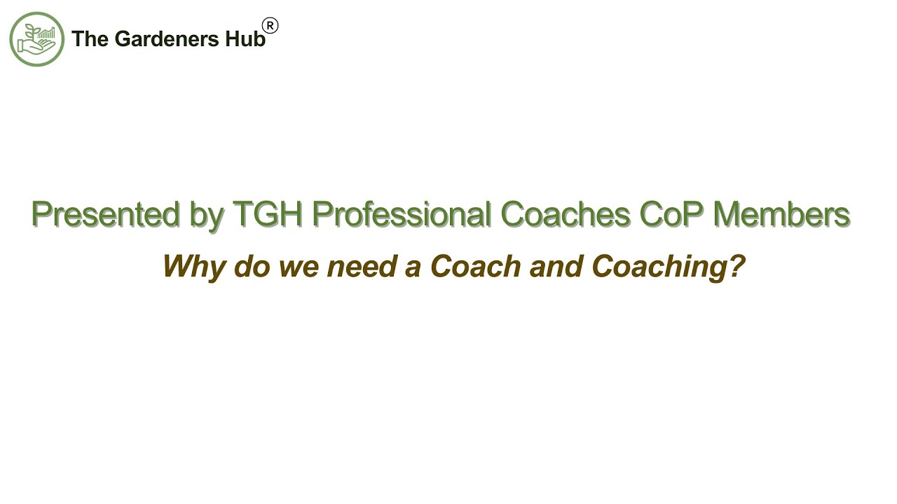 Why do we need a Coach and Coaching? Here are the insights from Avvary Hema Chandra Venkata Kumar