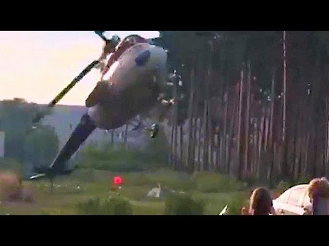 Падение вертолёта Ми-2 (E1.RU)