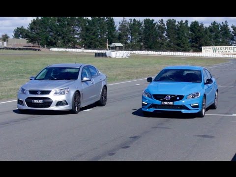 2015 HSV Senator vs Volvo S60 Polestar: Drag race