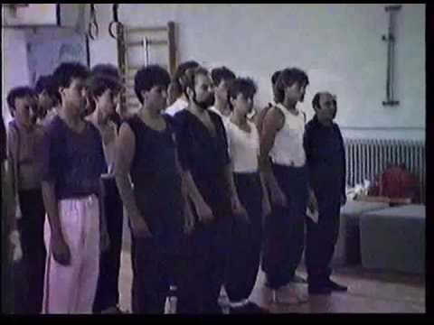 Second round kung fu tournament in Yugoslavia, Pozarevac 1985