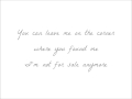 CocoRosie -  Not For Sale (Lyrics)