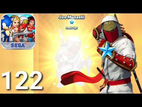 SEGA Heroes BLUE STAR JOE MUSASHI PART 122 Gameplay Walkthrough - iOS / Android