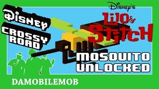 ★ DISNEY CROSSY ROAD Secret Characters | MOSQUITO Unlock (Lilo and Stitch Update)