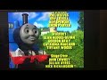 Closing To Thomas And Friends It S Great To Be An Engine 2004 Canadian VHS
