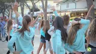 Miss Italia 2015 backstage flashmob