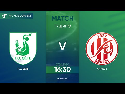 AFL20. France. Ligue 3. Day 3. F.C. Sete - Annecy