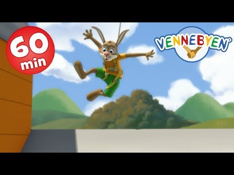 Barna elsker Vennebyen - 1 time med Apa, Ted og Elfie!