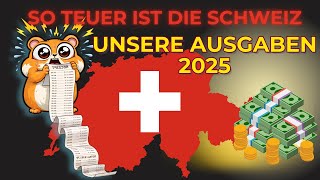 Lebenshaltungskosten Schweiz 2025 - So hoch sind unsere monatlichen Au