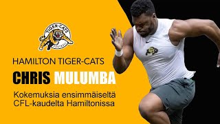 Chris Mulumban CFL kokemuksia 2021
