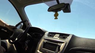 preview picture of video 'Trudell Family drive toward Yuma, Arizona, 14 April 2014, GMC Acadia Denali Dash'