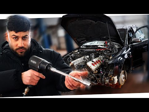 Audi S4 MOTORSCHADEN Bestandsaufnahme wird zur Überraschung?! Autohandel Alltag aus der Werkstatt