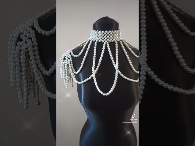 Vídeo relacionado con LaVenty collar de perlas vintage años 1920 accesorios disfraces joyería collar largo para adultos