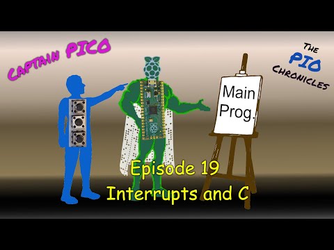 Raspberry Pi Pico PIO - PIO Interrupts using C - Ep. 19