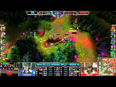 SK Gaming vs Gambit Gaming (Remake match) | SK vs GMB | 2014 EU LCS Spring Split W10D2 G5 [HQ]