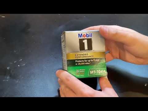 Mobil 1 M1-104A Oil Filter Cut Open
