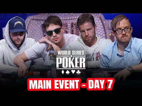 World Series of Poker Main Event 2014 - Day 7 with Jorryt van Hoof, Mark Newhouse & Martin Jacobson