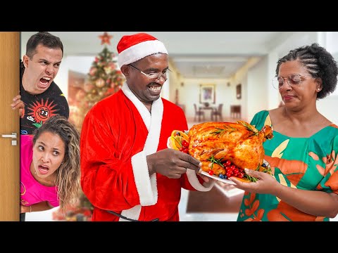 O DESCONHECIDO INVADIU A MANSÃO PARA PASSAR O NATAL! - ABSURDO!