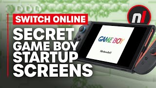 The Switch Now Has Secret Game Boy Startup Screens
